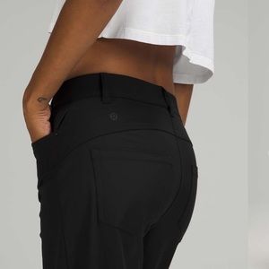Lululemon City Sleek 5Pkt Wide Leg High Rise Pant Size 29 Black